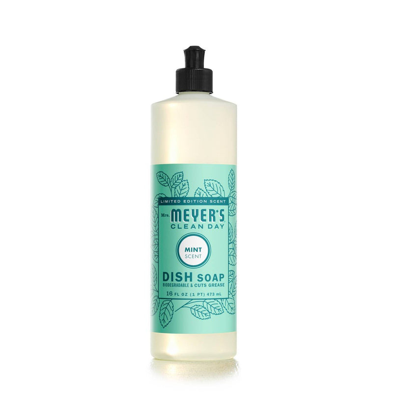 Mrs. Meyer's Clean Day Dish Soap - Mint - 16 fl oz
