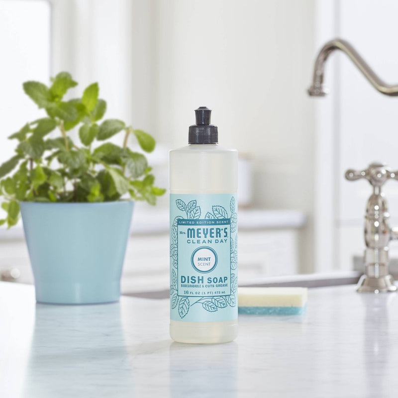 Mrs. Meyer's Clean Day Dish Soap - Mint - 16 fl oz