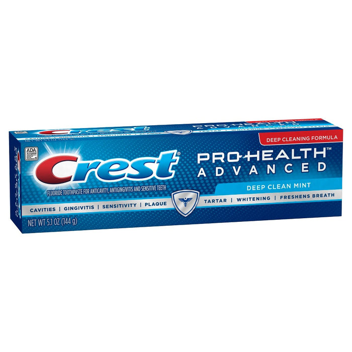 Crest Pro-Health Multi-Benefit Advanced Deep Clean Mint Toothpaste - 5.1oz