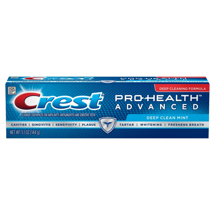 Crest Pro-Health Multi-Benefit Advanced Deep Clean Mint Toothpaste - 5.1oz