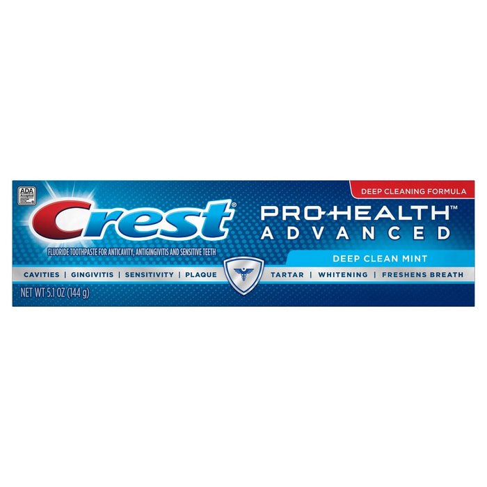 Crest Pro-Health Multi-Benefit Advanced Deep Clean Mint Toothpaste - 5.1oz