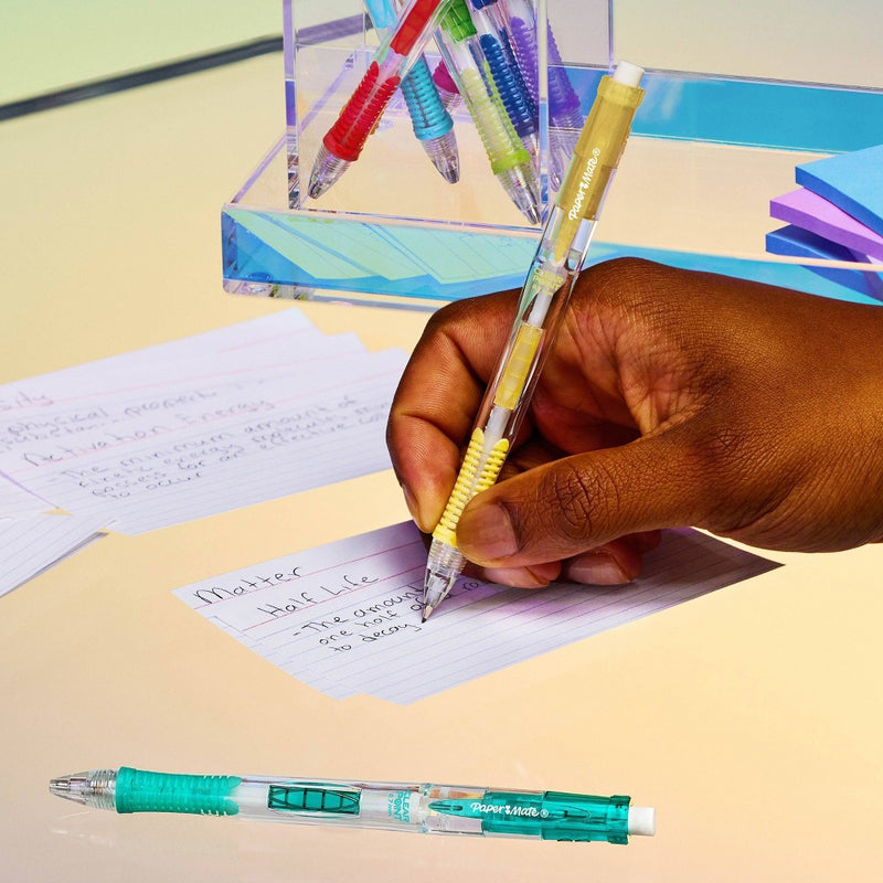 Paper Mate Clear Point 6pk #2 Mechanical Pencils 0.7mm Multicolored