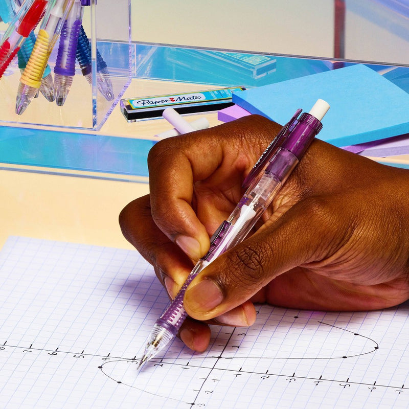 Paper Mate Clear Point 6pk #2 Mechanical Pencils 0.7mm Multicolored