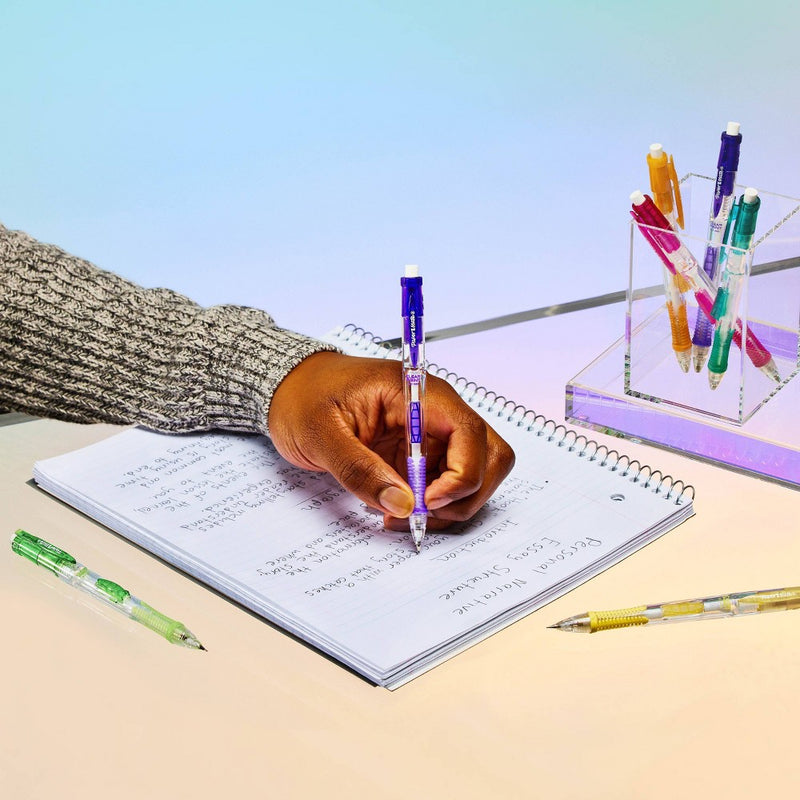 Paper Mate Clear Point 6pk #2 Mechanical Pencils 0.7mm Multicolored