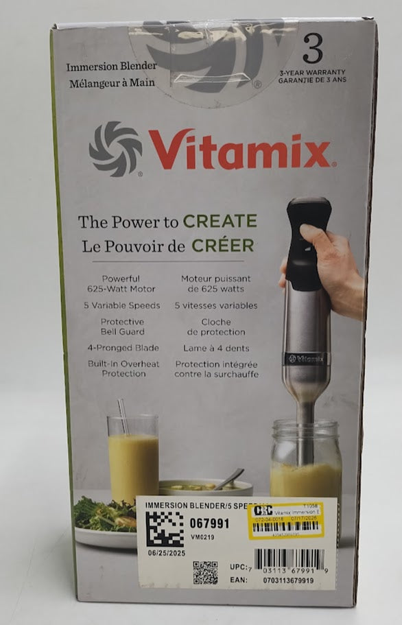 Vitamix 5-Speed Immersion Blender - Silver