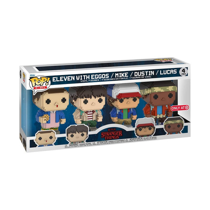 Funko POP! 8 Bit: Stranger Things 4pk