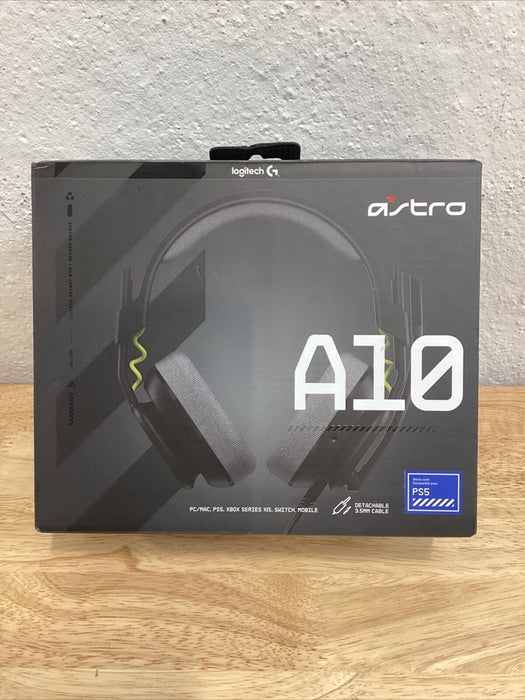 Astro A10 Wired Gaming Headset for PlayStation 4/5 - Black