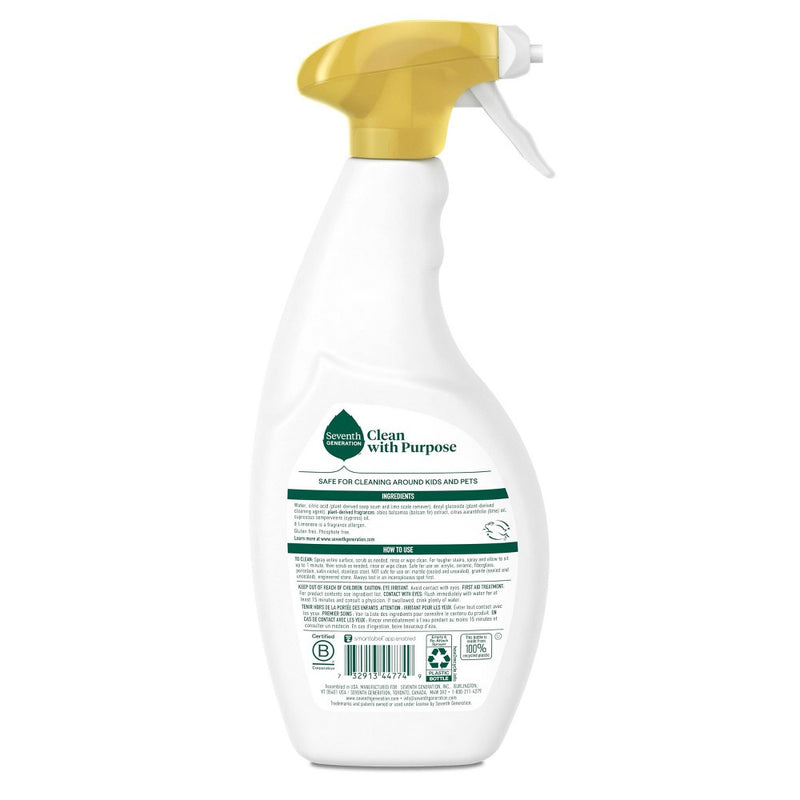 Seventh Generation Tub & Tile Cleaner - 26oz