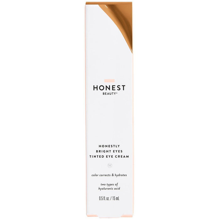 Honest Beauty  Eyes Tinted Eye Cream with Hyaluronic Acid -Terracotta -0.5 fl oz