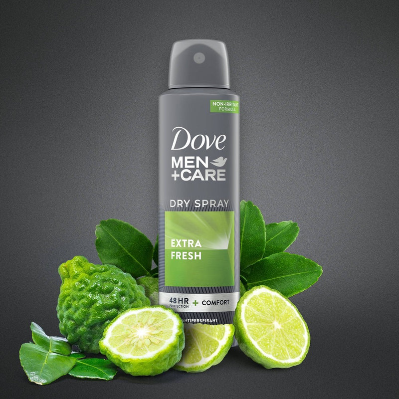 Dove Men+Care Extra Fresh 48-Hour Antiperspirant & Deodorant Dry Spray Twin Pack - 7.6oz/2ct
