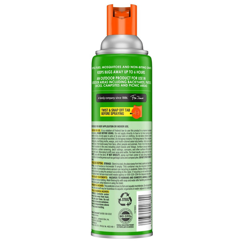 OFF! 16oz Backyard Pretreat Outdoor Fogger