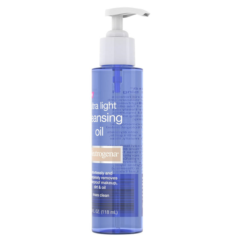 Neutrogena Ultra Light Face Cleansing Oil & Makeup Remover - 4 fl oz