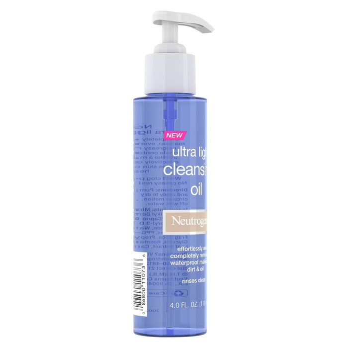 Neutrogena Ultra Light Face Cleansing Oil & Makeup Remover - 4 fl oz