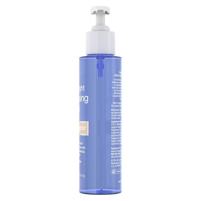 Neutrogena Ultra Light Face Cleansing Oil & Makeup Remover - 4 fl oz