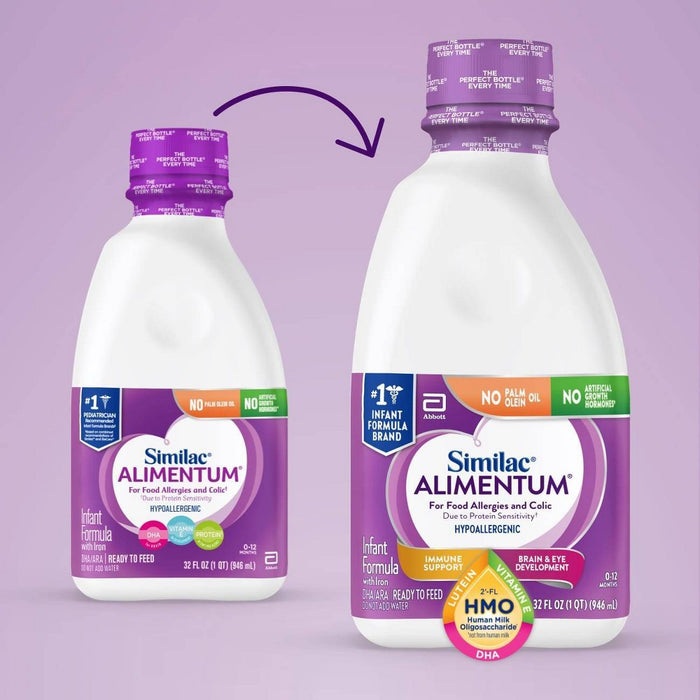 Similac Alimentum Non-GMO Hypoallergenic Ready to Feed Infant Formula  - 32 fl oz