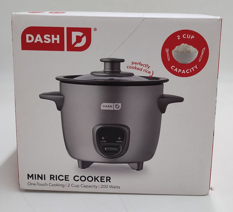 Dash 2-Cup Electric Mini Rice Cooker - Graphite