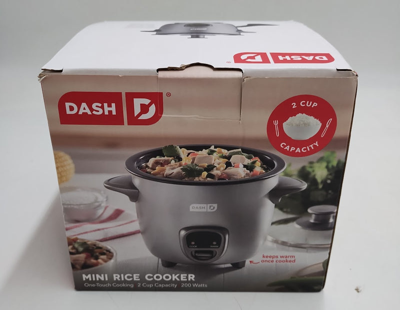 Dash 2-Cup Electric Mini Rice Cooker - Graphite
