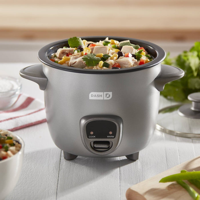 Dash 2-Cup Electric Mini Rice Cooker - Graphite