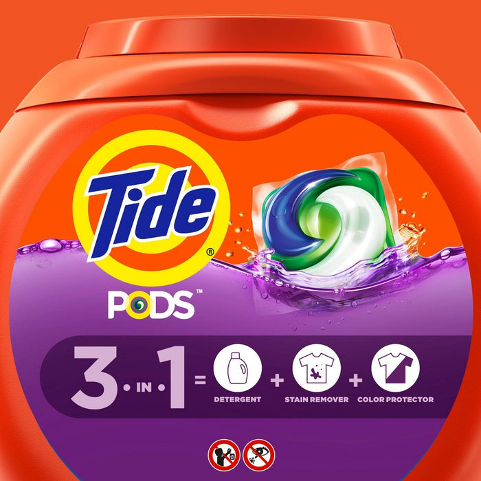 Tide Pods Laundry Detergent Pacs - Spring Meadow - 43oz/57ct