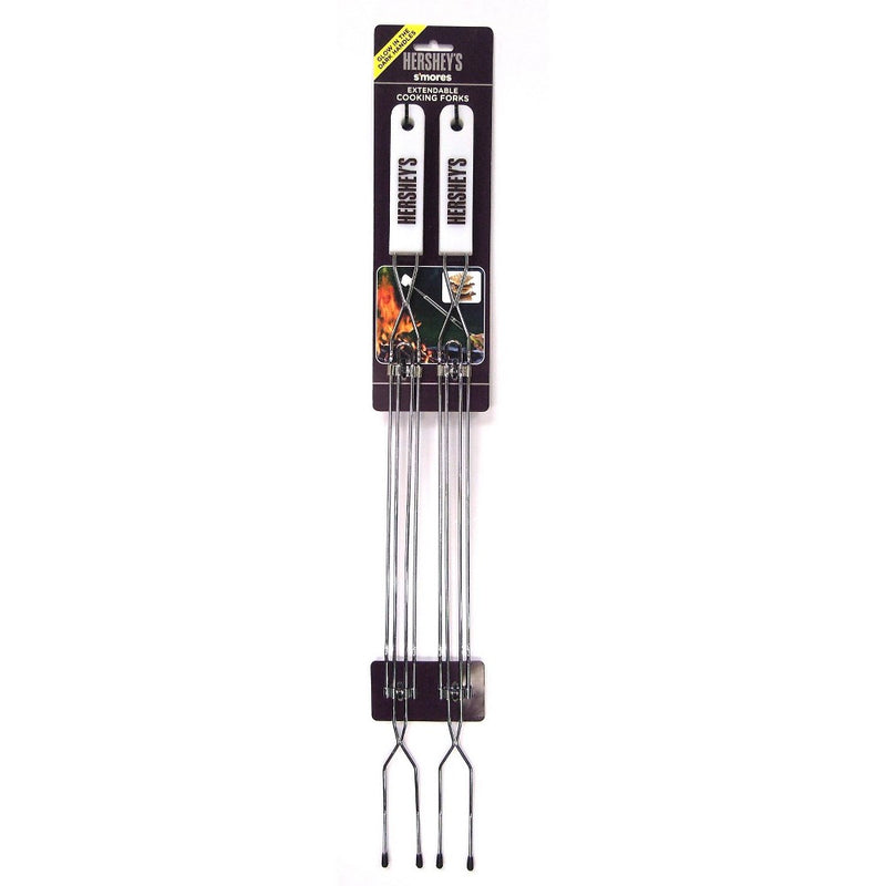 Hershey's 2pk Extension Fork Grill Tools - Silver (LOCAL PICKUP ONLY)