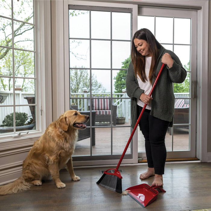 O-Cedar PowerCorner Pet Pro Broom with Step-On Dustpan - Assembled2 (LOCAL PICKUP ONLY)
