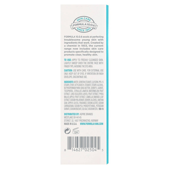 Formula 10.0.6 Thirst No More Moisturizer - 1.69 fl oz