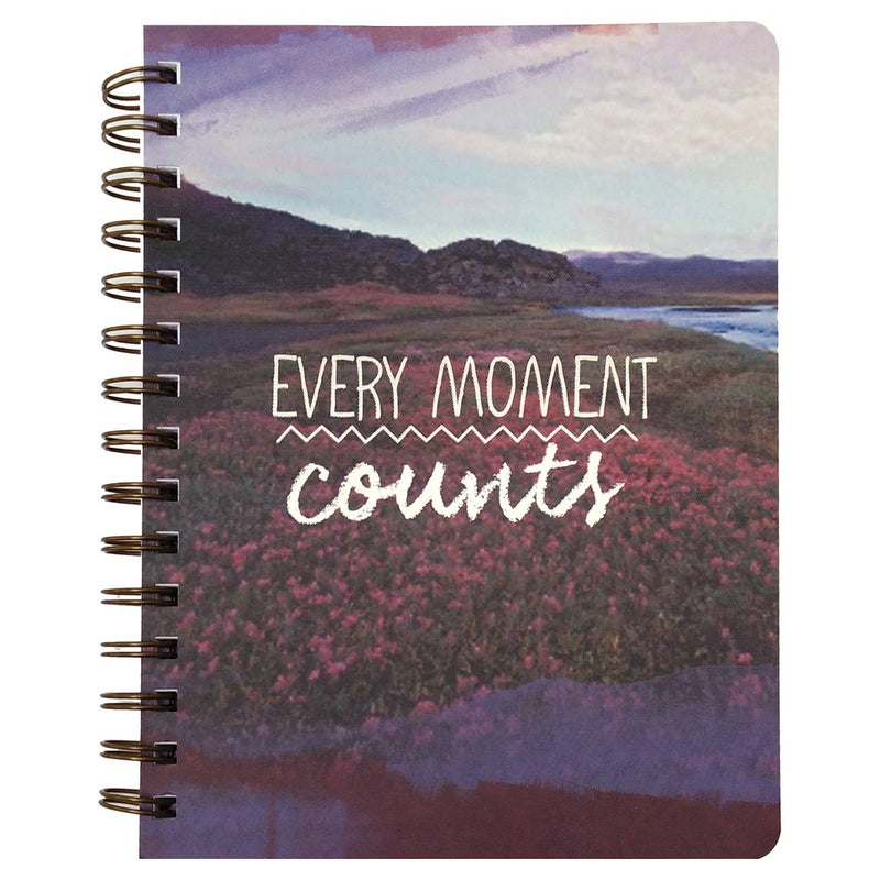 Spiral Notebook 1 Subject College Ruled Inspired Landscape (Designs May Vary) - Green Inspired