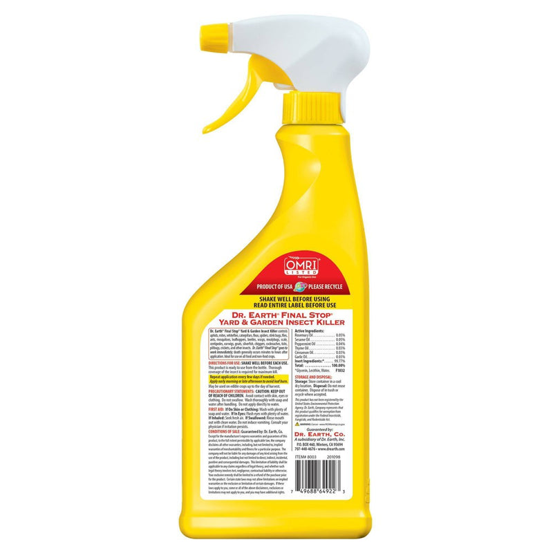 Dr Earth Ready to Use Yard and Garden Insect Killer - 24oz0
