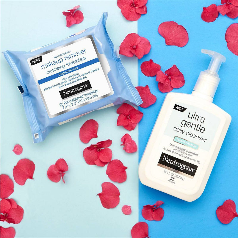 Neutrogena Fragrance-Free Makeup Remover Cleansing Wipes - 25ct