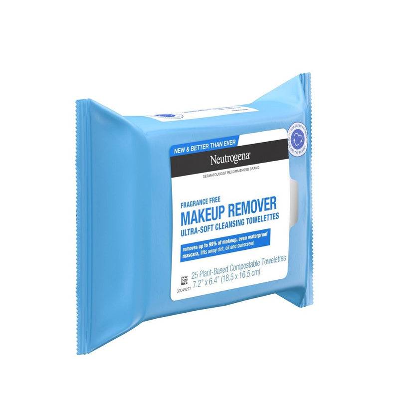 Neutrogena Fragrance-Free Makeup Remover Cleansing Wipes - 25ct