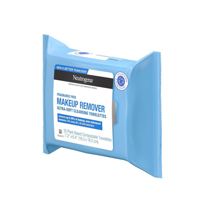 Neutrogena Fragrance-Free Makeup Remover Cleansing Wipes - 25ct