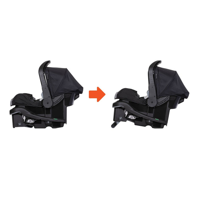 Baby Trend EZ Ride PLUS Travel System with EZ-Lift 35 Infant Car Seat - Carbon Black (LOCAL PICKUP ONLY)