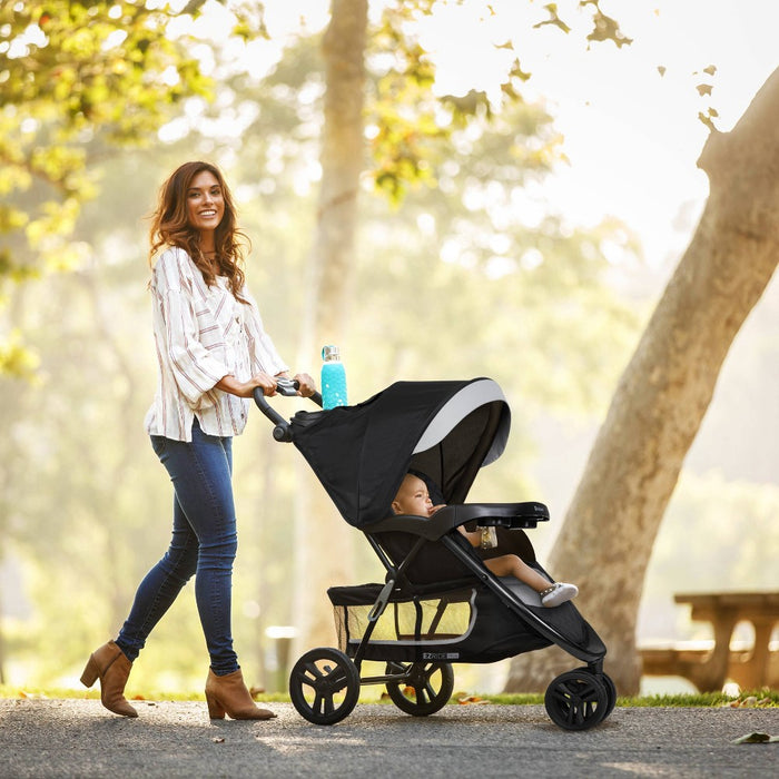 Baby Trend EZ Ride PLUS Travel System with EZ-Lift 35 Infant Car Seat - Carbon Black (LOCAL PICKUP ONLY)