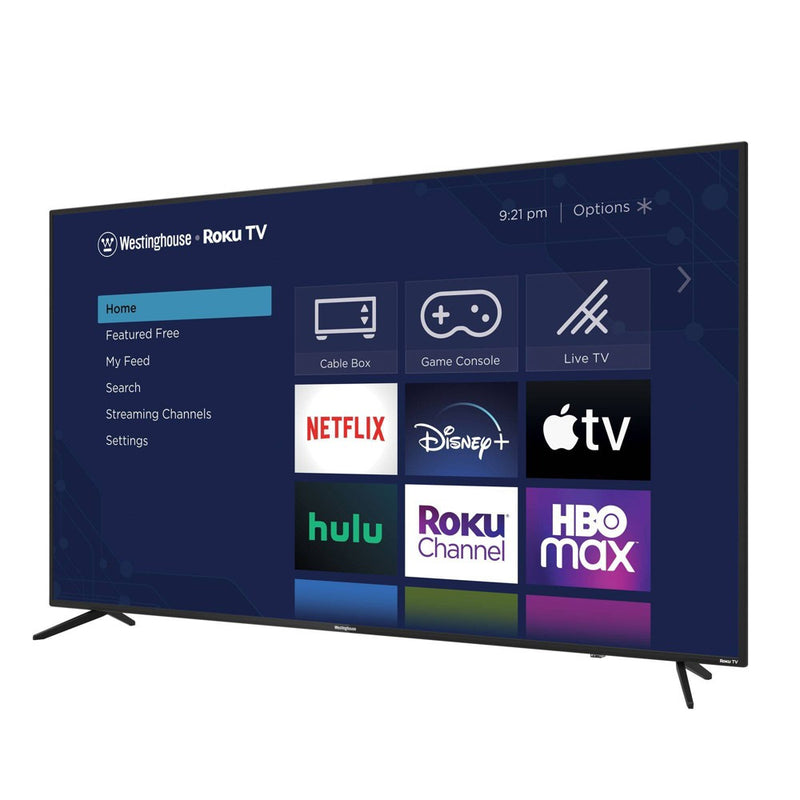 Westinghouse 55" 4K UHD LED Roku (LOCAL PICKUP ONLY)