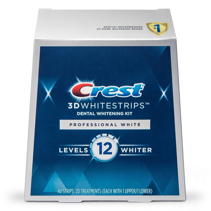 Crest 3D Whitestrips Professional White Teeth Whitening Kit-40 Strips / 20ct NEW
