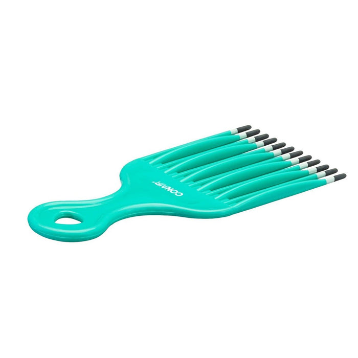 Conair Grooming Large Hair Pick Color Dip - Teal