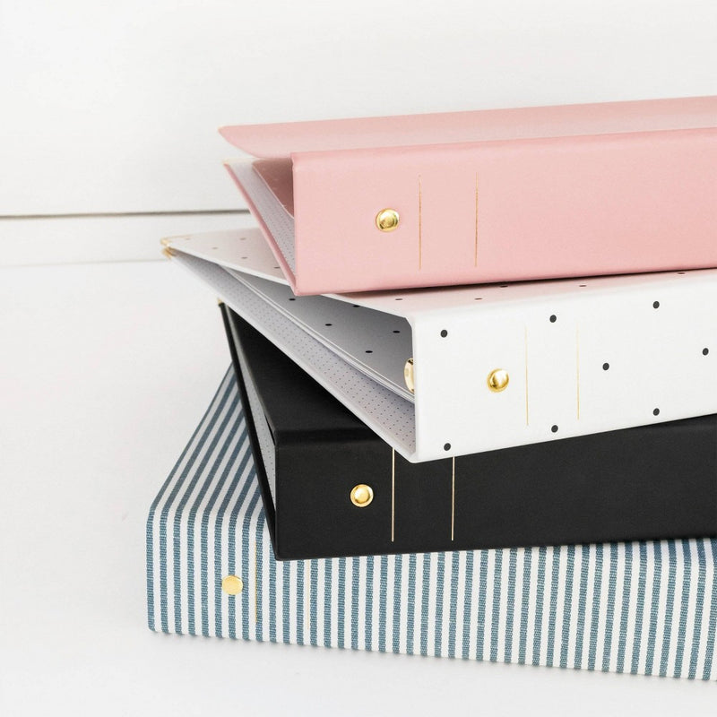 1" Round Ring Binder Pink - Sugar Paper Essentials