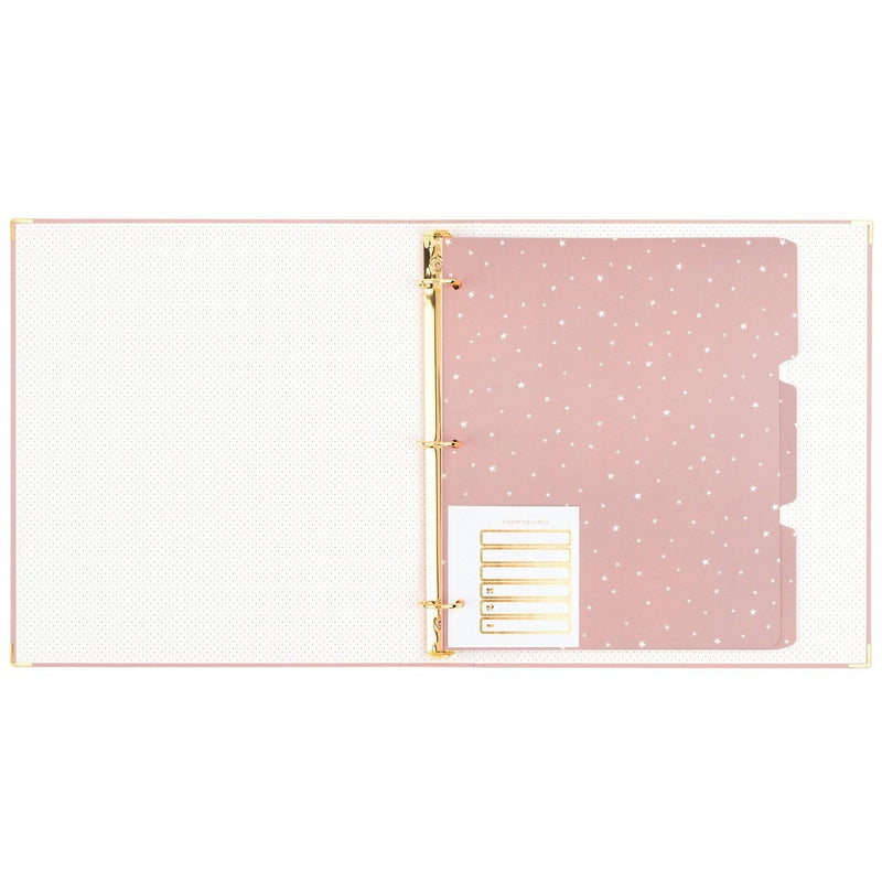 1" Round Ring Binder Pink - Sugar Paper Essentials