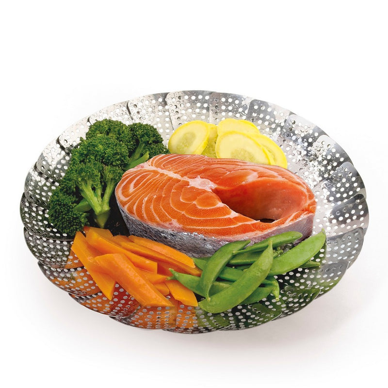 OXO Stainless Steel Steamer with Extendable Handle