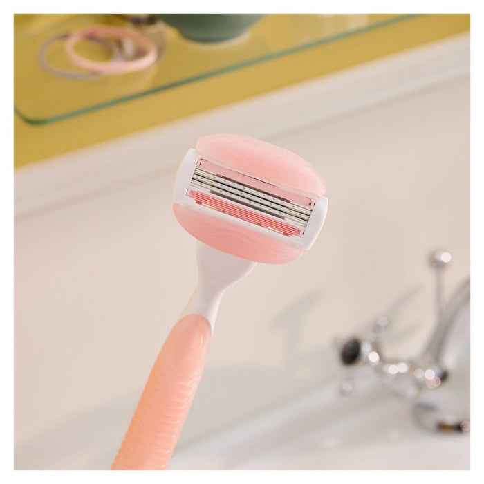 Venus Comfortglide White Tea Women's Razor + 2 Razor Blade Refills