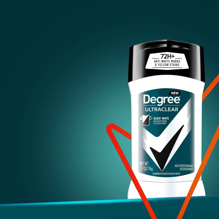 2 Pack Degree Men Ultraclear Black + White 72-Hour Antiperspirant & Deodorant