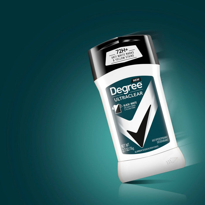 2 Pack Degree Men Ultraclear Black + White 72-Hour Antiperspirant & Deodorant