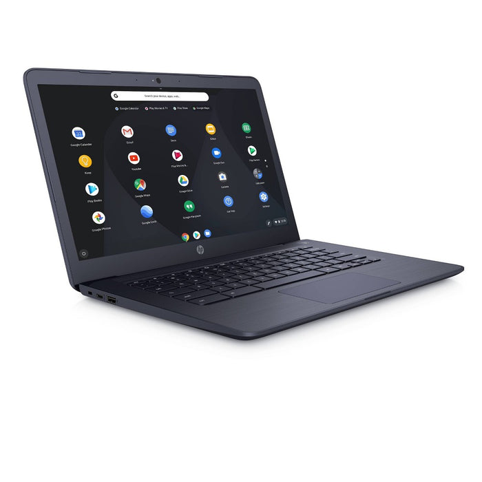 HP 14" Chromebook Laptop  - AMD Processor - 4GB RAM M - - Ink Blue