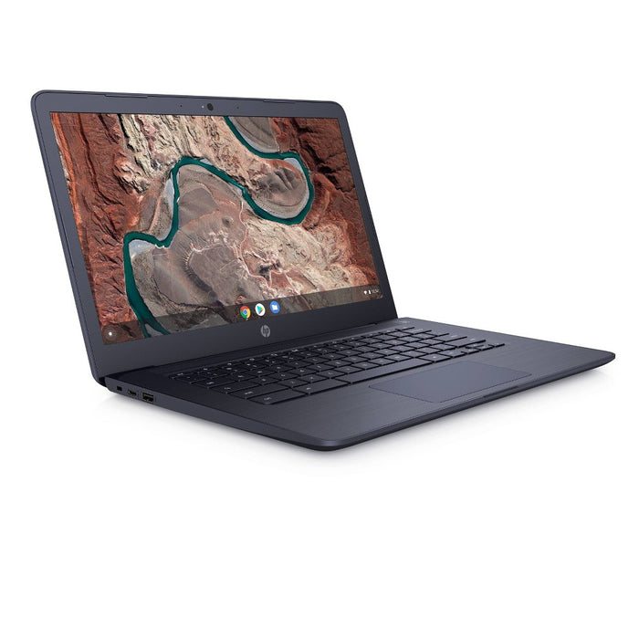 HP 14" Chromebook Laptop  - AMD Processor - 4GB RAM M - - Ink Blue