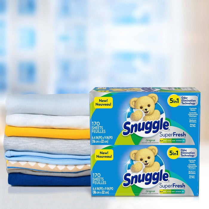 Snuggle Plus SuperFresh Original Fabric Softener Dryer Sheets - 340ct*