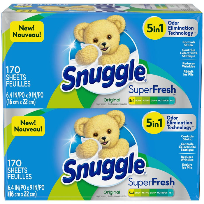 Snuggle Plus SuperFresh Original Fabric Softener Dryer Sheets - 340ct*