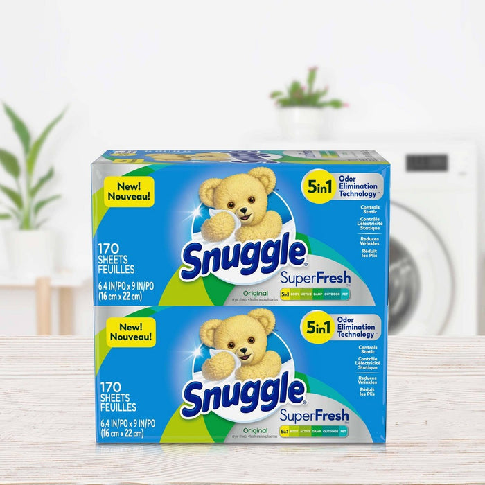 Snuggle Plus SuperFresh Original Fabric Softener Dryer Sheets - 340ct*