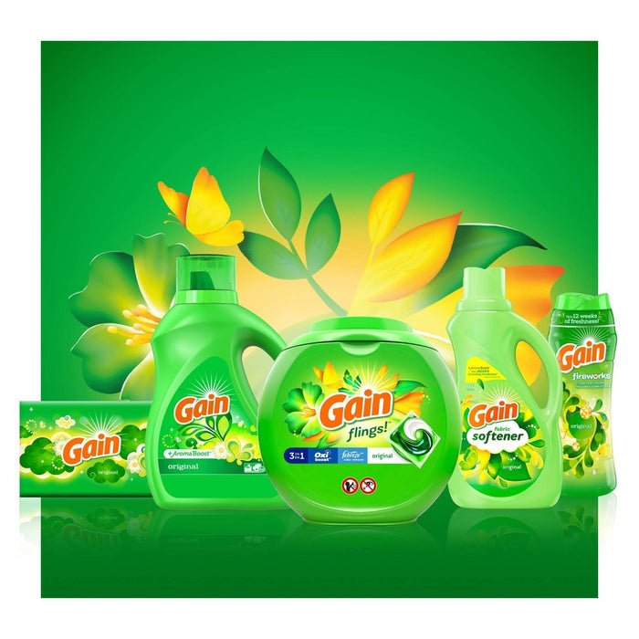Gain flings! Laundry Detergent Pacs - Original - 76oz/112ct