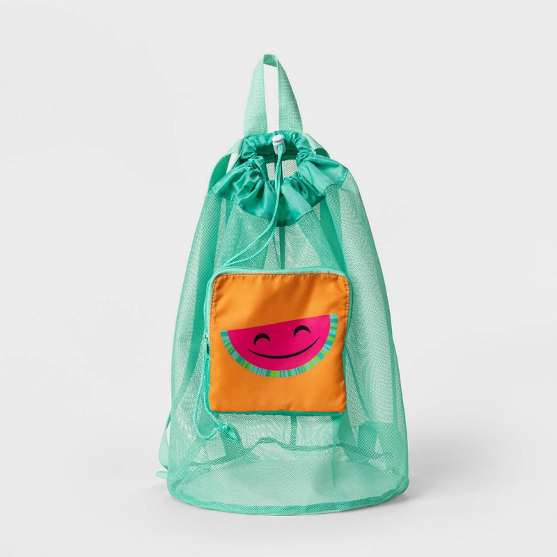 Foldable Mesh Backpack Watermelon Icon - Sun Squad™