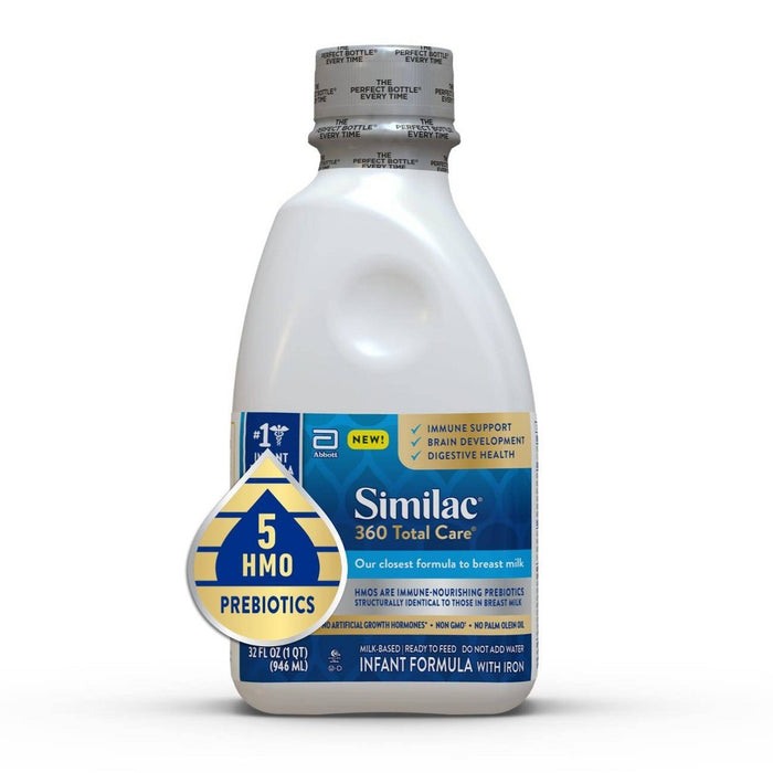 Similac 360 Total Care Advance Non-GMO Ready to Feed Infant Formula - 32 fl oz